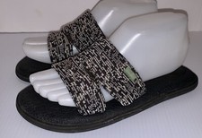 Women  s SANUK Yoga Mat Slide Comfort Sandals  Size 6