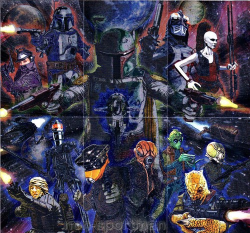 STAR WARS GALAXY SERIE 6 2011 MINI-MASTER SET++ - Imagen 3 de 4