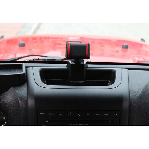 Multi-Mount Dash Phone Holder Storage Box fit Jeep Wrangler JK 12-17 Interior - Photo 6 sur 8