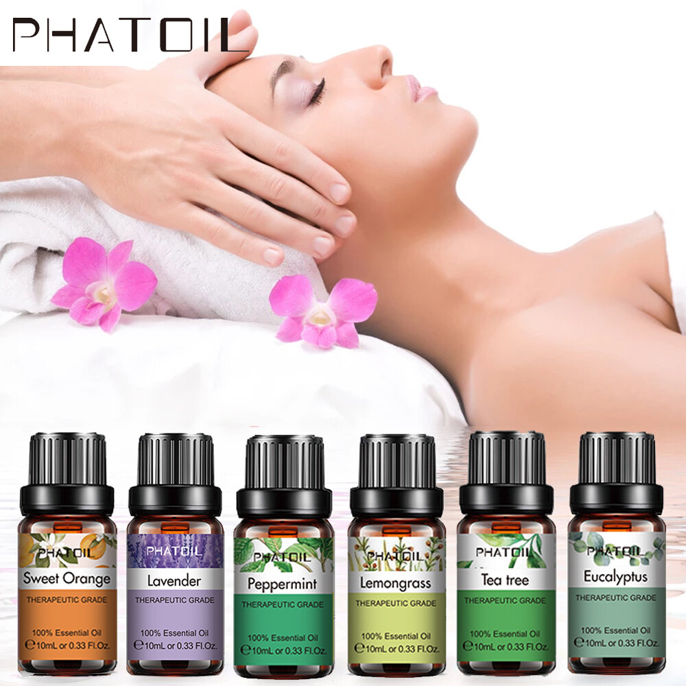 10 mL Essential Oils 100 Pure & Natural Fragrance Aromatherapy