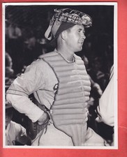 1944  BIRDIE TEBBETTS    8 X 10   GLOSSY   TYPE 1   MILITARY  BASEBALL TEAM