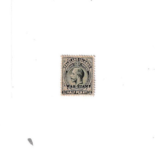 FALKLAND ISLANDS REDUCED! 1/2d WAR STAMP MINT NO GUM. SEE SCAN & DESC