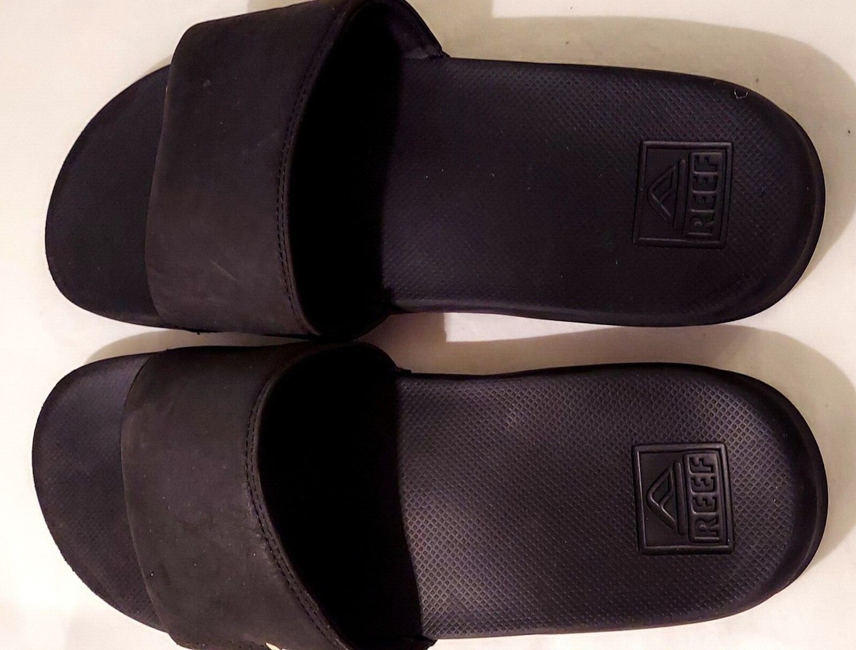 Reef Mens One Slide Sandals Slide Sandal Navy NEW Reef ONE SLIDE