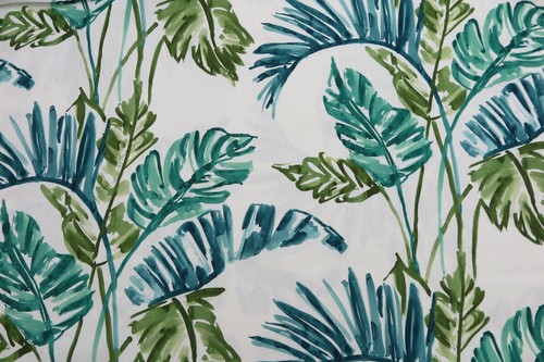 HARLEQUIN CURTAIN FABRIC DESIGN "Toshiko" 3.3 METRES EMERALD/ZEST/MARINE - 第 1/9 張圖片