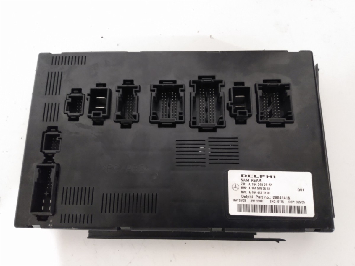 GL ML R Class SAM Module Mercedes-Benz SAM Module Replacement Guide ...