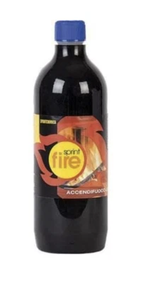 Accendifuoco liquido Fiamma sprint fire SPRINTCHIMICA 1 LT.