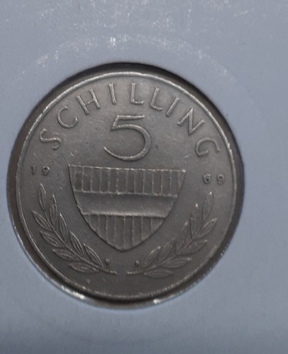 Österreich 5 Schilling sehr schön (Wählen sie unter 1968 - 2000) - Picture 2 of 2