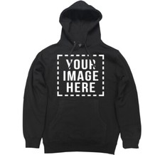 CUSTOMIZED HOODIE - PUT YOUR IMAGE PHOTO ON YOUR HOODIE PERSONALIZED MENS HOODIE