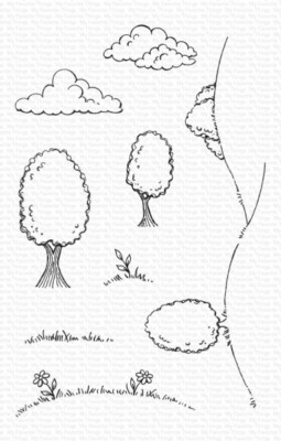 My Favorite Things SY Scene Builder Stamp Set, MFT-SY-08