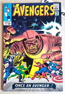 Avengers 23 - 1st. Series , 1965, Fine - Kang the Conquerer, 1st App. Ravonna