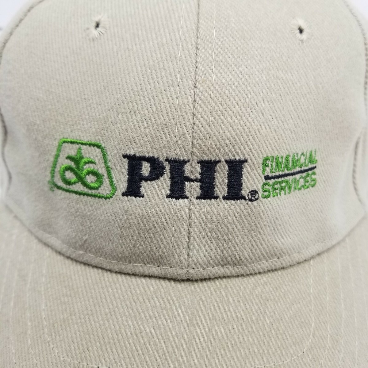 Pioneer Phi Financial Services Hat Cap Beige Strapback Pioneer Phi Financial Services Hat Cap Beige Strapback