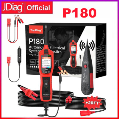 Topdiag P180 9-30V Car Circuit Tester Circuit Breaker Finder Tool Voltage Tester