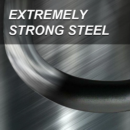 Black Rear Grab Bar Bracket Steel Bumper for 1987-2006 Yamaha Banshee YFZ 350 - Image 4 of 4