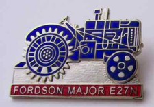 Vintage FORDSON MAJOR E27N Enamel Pin Badge - Farming, Farmer, Rally, Tractor
