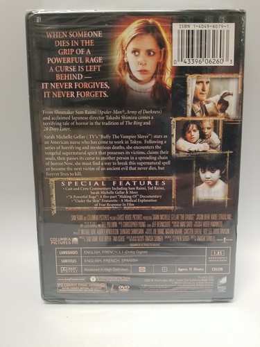 THE GRUDGE (2004) DVD Sarah Michelle Gellar Brand New Sealed Horror scary terror - Picture 2 of 12