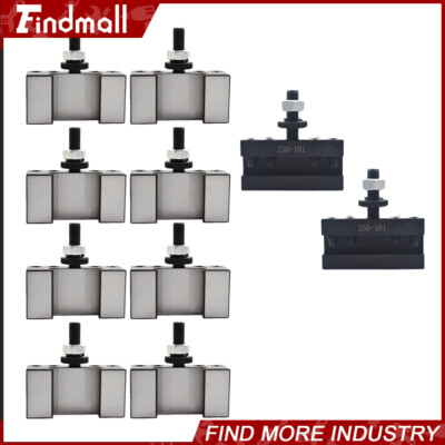 10Pcs AXA #1 250-101 Quick Change Tool Post Turning & Facing Holder For Lathe