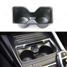 Front Center Console Insert Cup Holder Black For BMW 1 Series F20 F21 2011-2018