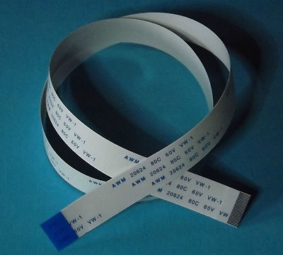 FFC B 24Pin 0.5Pitch 50cm Flachbandkabel Kabel Flat Flex Cable Ribbon AWM 20624