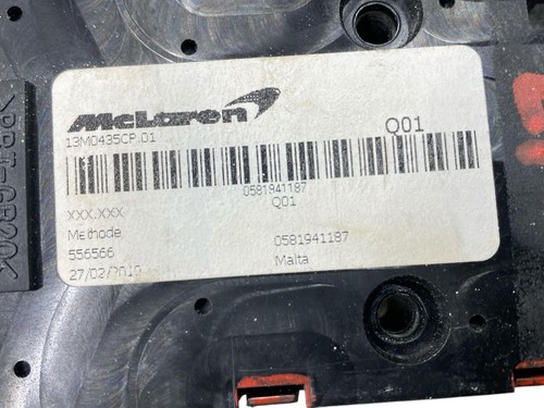 2019-2021 MCLAREN 600LT SPIDER MASTER WINDOW SWITCH & DOOR HANDLE 13M0435CP OEM - Picture 10 of 12