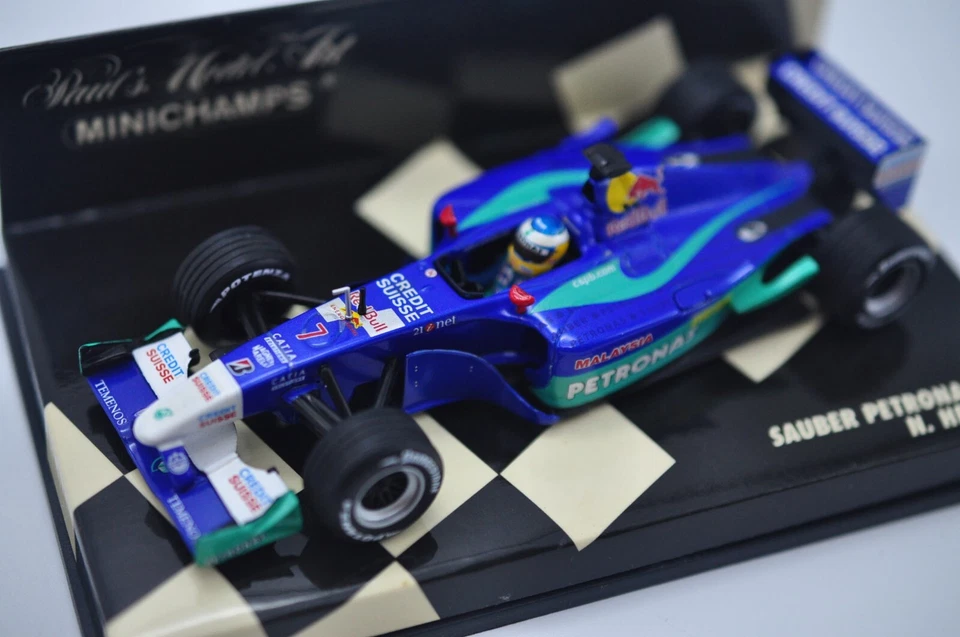 Minichamps PMA 1:43 Sauber Petronas C21 N. Heidfeld F1 Excellent W/Plastic Case - Image 2 of 4