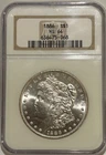 1886 P Morgan Silver Dollar NGC MS64 Old Holder