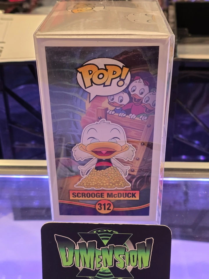 Funko Pop Disney Scrooge McDuck Funko Otoño Convención Exclusivo #312 2017 Foto 4 de 4
