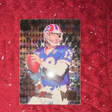 Fleer 1995 Metal Jim Kelly Buffalo Bills #17 Football Card NFL