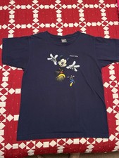 VTG Mickey Goofy T-Shirt L 14-16 Sherry  s Best 1990s Disney World Double-Sided