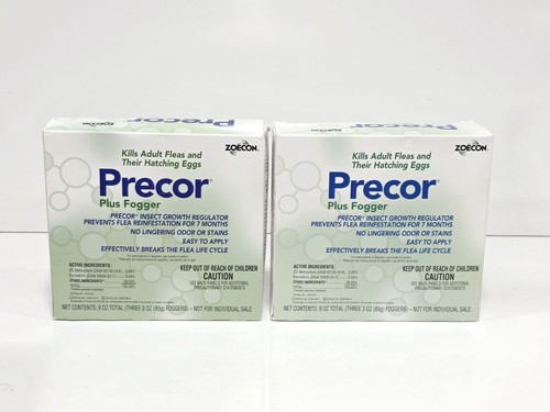 Precor Plus Fogger Bomb 6 Cans ~ Kills Fleas Hatching Eggs Flea Tick Control