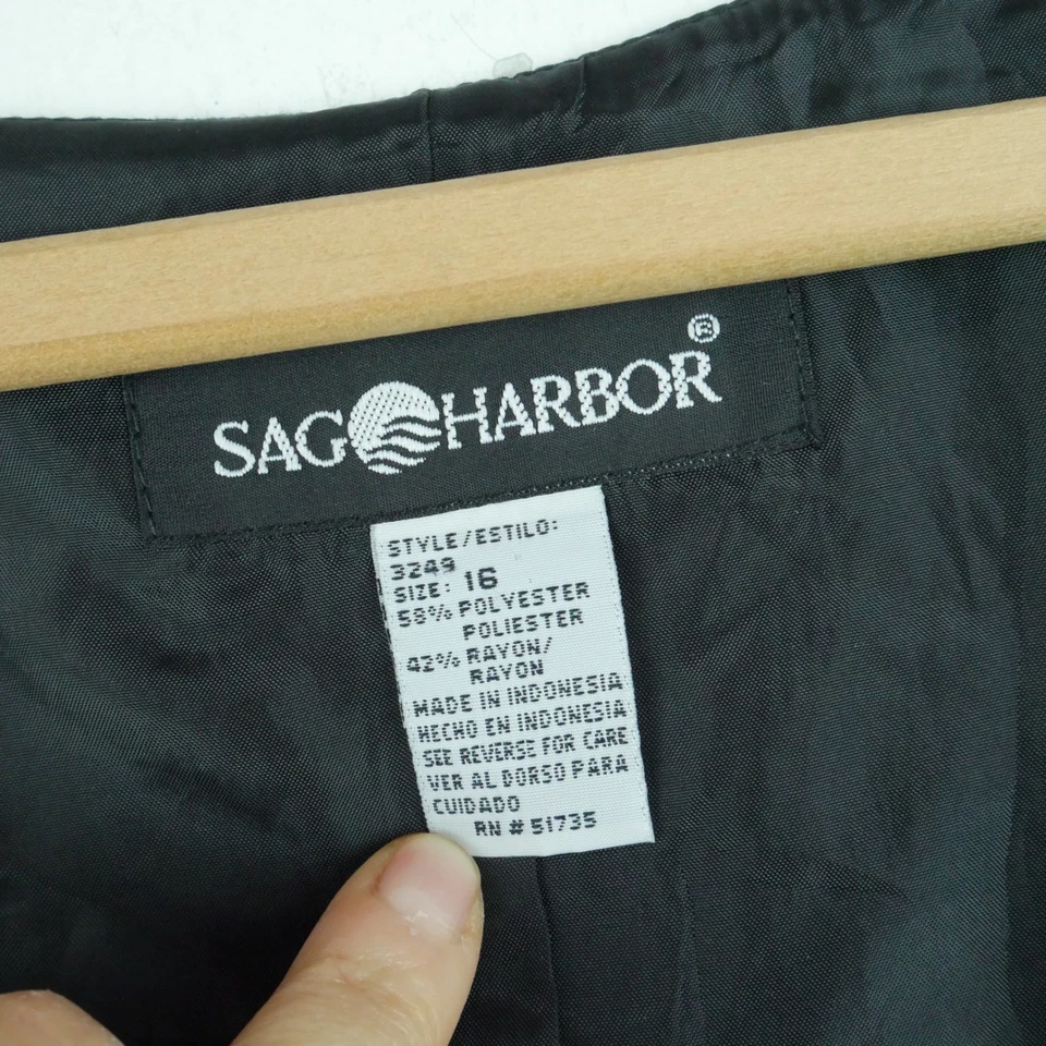 Vestido Delantal Vintage Talla 16 Jersey Profesor Academia Cuadros Años 90 Y2K Preppy Foto 2 de 4