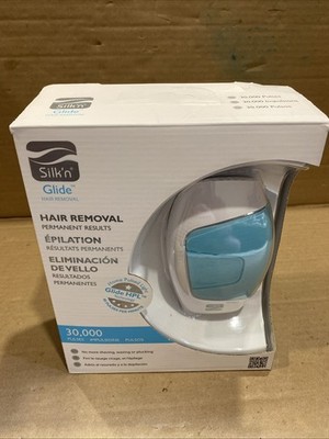 New In Box Silk'n Glide 30,000 Pulse Hair Removal Device Made in Israel