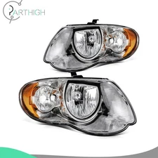 For 2005 2006 2007 Chrysler Town&Country 3.3L 3.8L Headlights Assembly LH+RH
