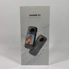 New Insta360 Insta360 X3 72MP 360 Action Camera CINSAAQ/B