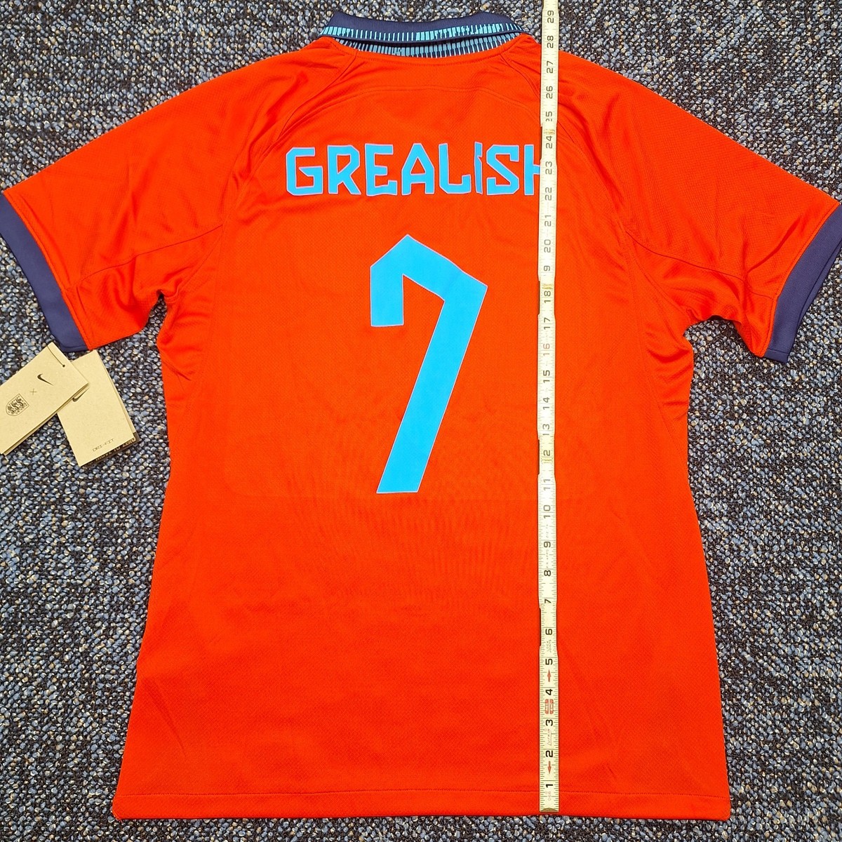 Nike England GREALISH 7 ユニフォーム L ENGLAND NIKE 2022 WORLD CUP