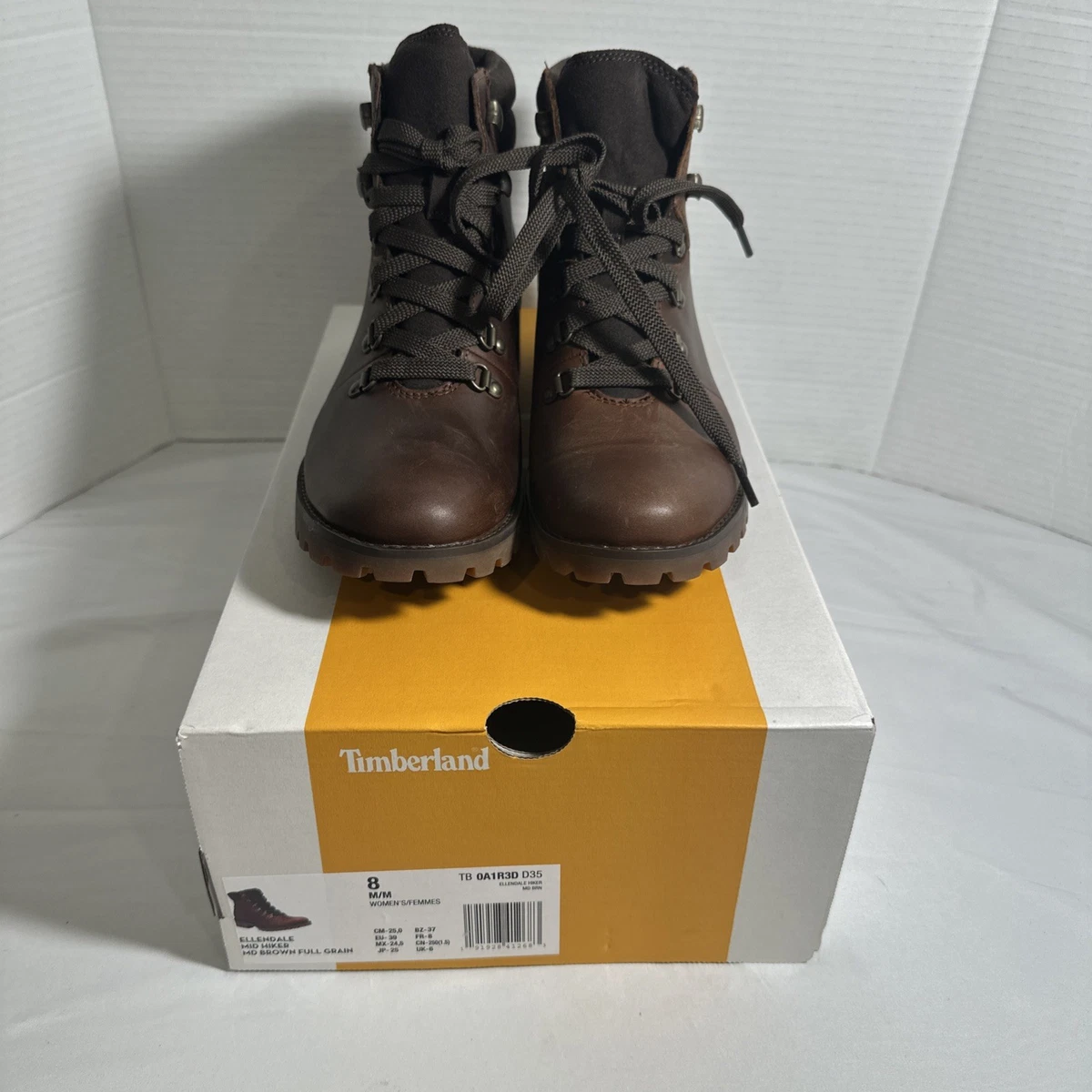 Timberland Brown Low (1-1.9 in) Heel Height Boots for Women  display picture 2