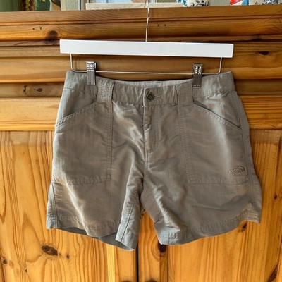 The North Face Boulder Shorts Granite Bluff Chinos Nylon Women's Size 6