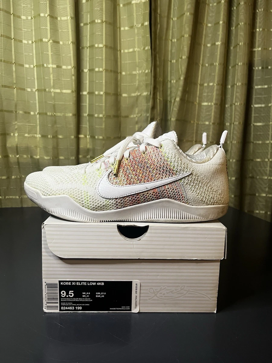 Kobe Bryant “White Horse” Size 12 2016 Nike Kobe Bryant 11 XI Elite Low - 4KB White Horse size  main image 2