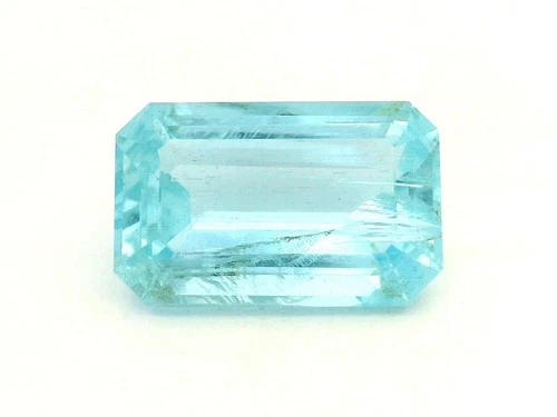 5.80Ct UNHEATED NATURAL BLUE AQUAMARINE FROM BRAZIL