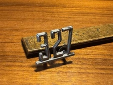 Vintage Original Chevy 327 Badge Muscle Car Emblem Automobile Car Parts OEM