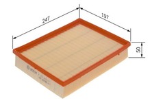 Luftfilter für Renault Laguna III Bt0/1 Grandtour Kt0/1 07-15