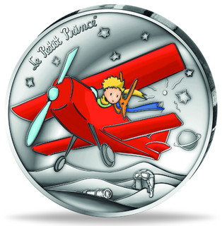 Frankreich 10 Euro 2026 Der Kleine Prinz Flugzeug Silber Color PP mit OVP