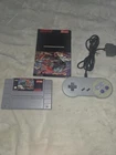 Street Fighter II (SNES) w/ Manual 1992 E NTSC-U/C Fighting, And Controller SNES