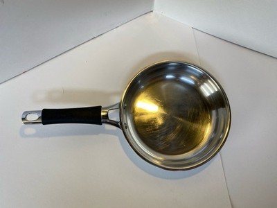 Bergner Stainless Steel Round 8'' Frypan Saute Pan Cookware Midnight Series
