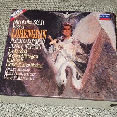London Records Wagner: Lohengrin Sir Georg Solti 4x CD Box Set Excellent