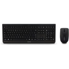 Cherry DW 3000 2.4GHz Wireless Keyboard 1200dpi Mouse Bundle Black JD-0710EU-2