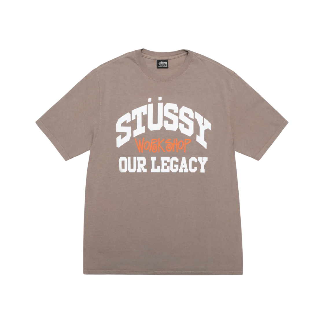 Stussy x Our Legacy Work Shop Pigment Dyed Collegiate T