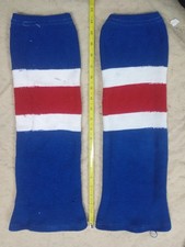 Junior Vintage McCarthy-Sorenson Hockey Socks(NY Rangers) 22" length Made in USA