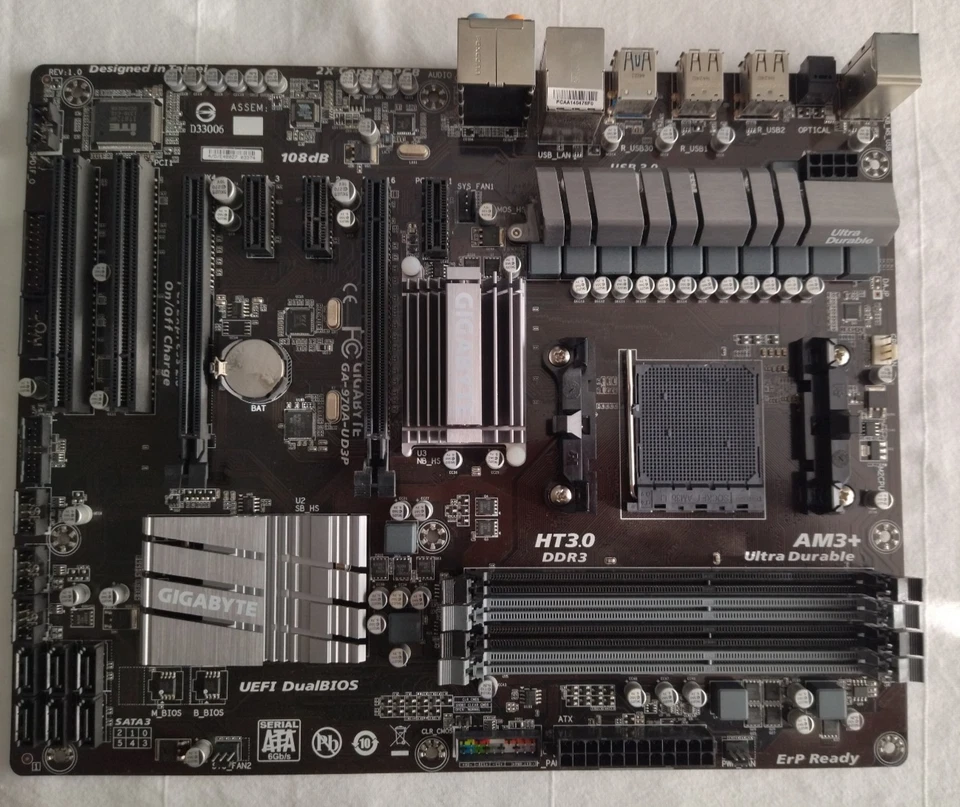 Gigabyte GA-970A-UD3P - Mainboard / Motherboard - AM3+ #2