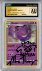 CGC Authentic Auto 10 Marc Thompson Gengar 085/202 Swsh01: Sword & Shield Holo