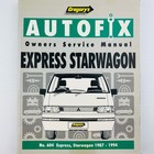<!--F#f_0-->Express Starwagon 2 & 4WD Petrol 1987-94 No. 604 Gregorys Autofix Service Manual<!--F/-->